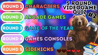 The 5 Round Video Game Quiz | Characters, Arcade Games, GOTY, Consoles & Sidekicks (2) screenshot 4