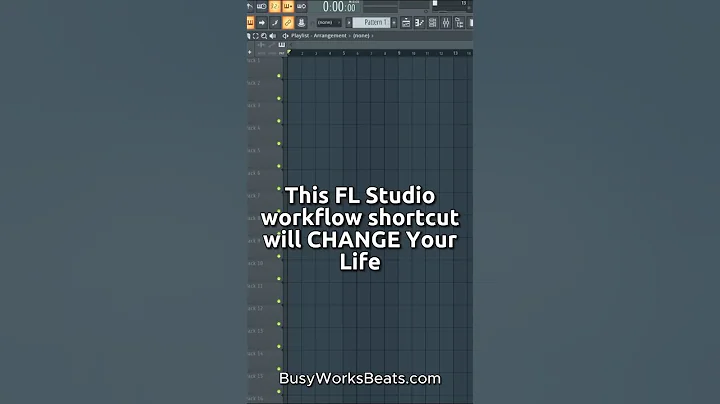 This FL Studio workflow shortcut will CHANGE Your Life