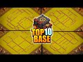 TOP 10 UNBEATABLE Bases for TH10 (CWL) + Link [TH10 Base 2023]