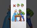 Super Mario Galaxy Luigi x Rosalina Face Paper Craft Game #supermario #luigi #mario