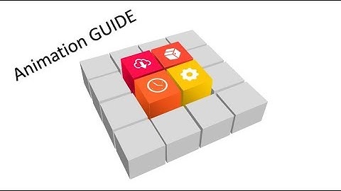 animated 3D cubes powerpoint process slide. Powerpoint tricks