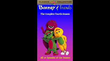 Barney & Friends: The Complete Fourth Season 1997 VHS (Tape 2) (FAKE)