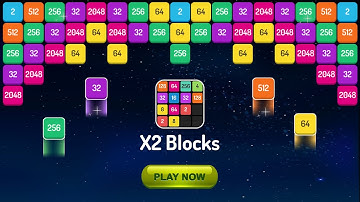 X2 Blocks : 2048 Merge Block Puzzle Games