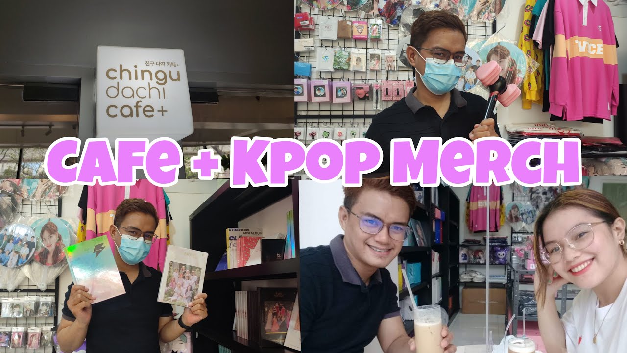 Kpop Cafe and Merchandise Store in Manila (Chingu Dachi Cafe)I KitzTV