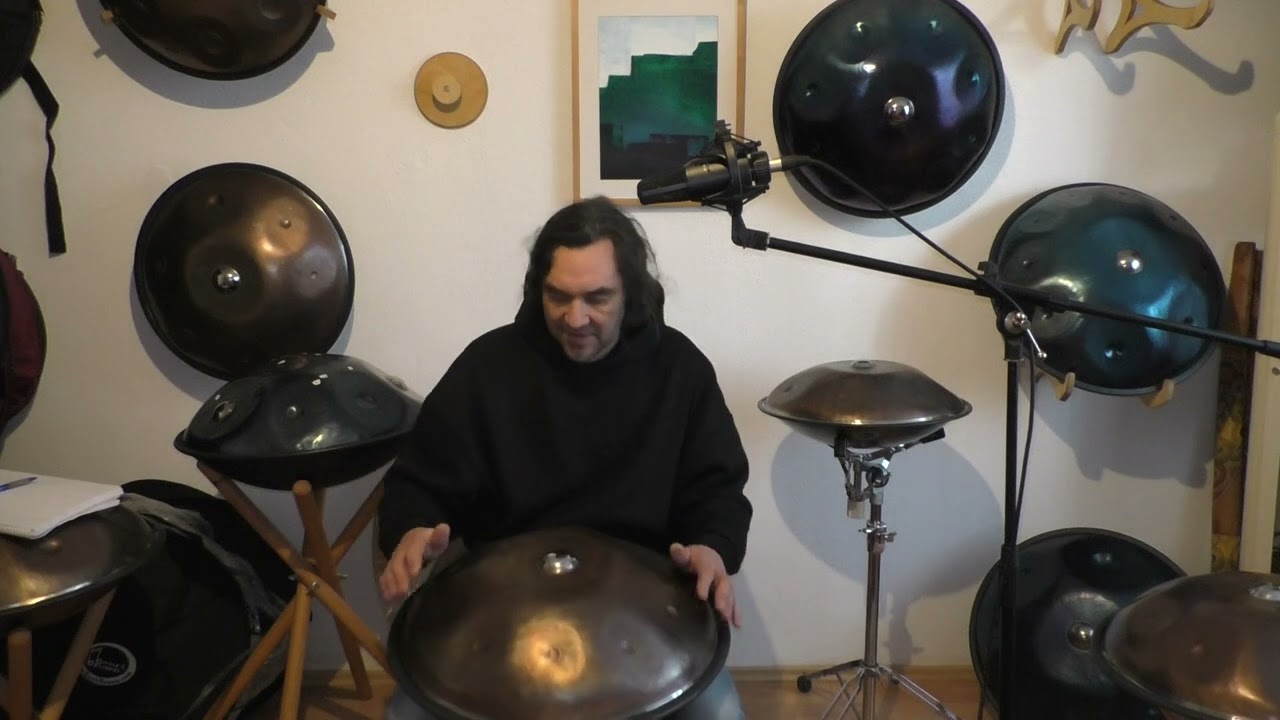 Collibri Edelstahl + hohes D5 Baur&Brown Handpans