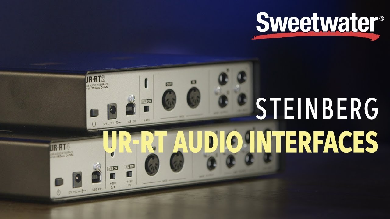 Steinberg UR-RT Audio Interfaces Review - YouTube