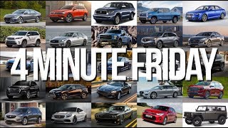 British AVs, Daimler getting Funny, FCA slowing down, and more! - 4 Minute Friday (6/8/18)