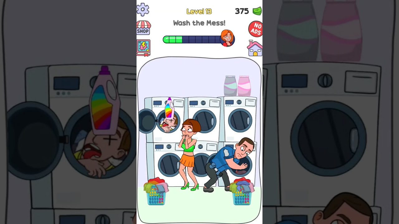 Hide My Proof - Level 13: Wash The Mess! Walkthrough