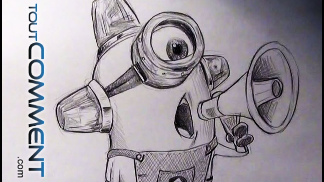 Dessin de Minion ambulancier / How to draw minion - YouTube