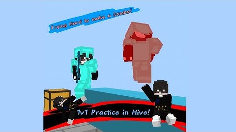 1V1 PRACTICE IN HIVE WITH FRIEND!