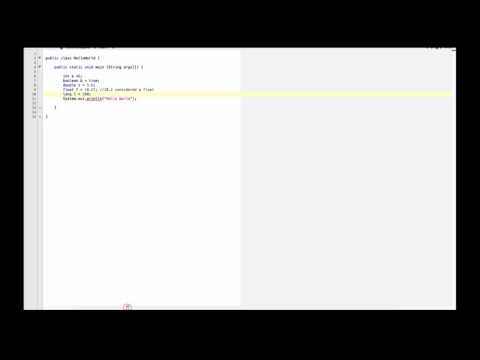 Introduction to Java - Module 3 Example Code