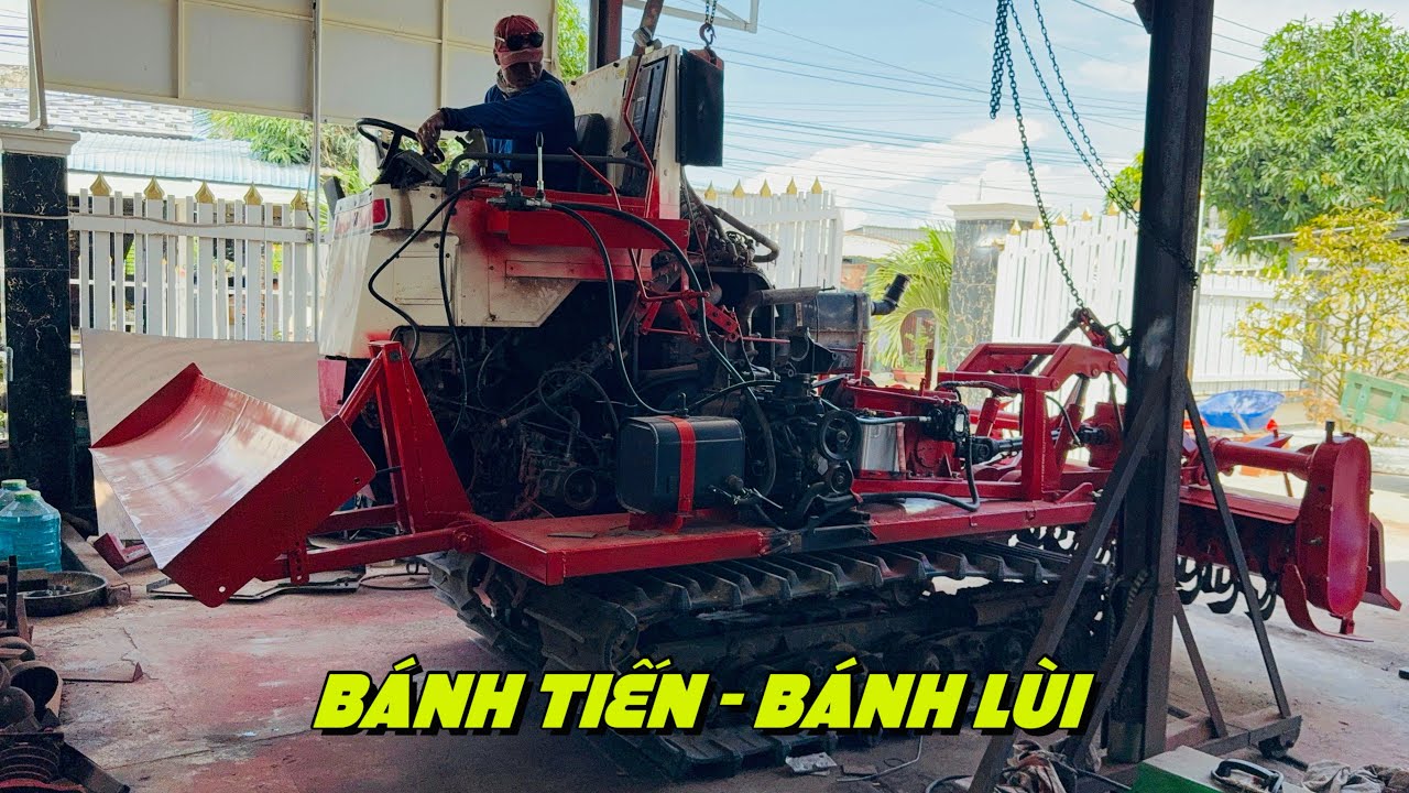 YAMMAR một bánh tiến, một bánh lùi nhiều tính năng #cokhithanhdien #mayxoibanhxich #maycay