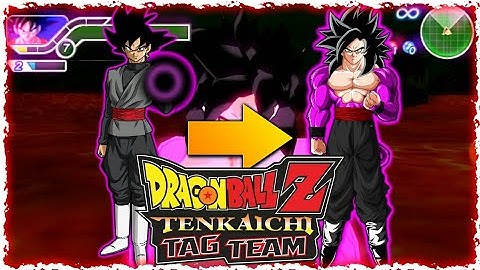 🔴Dbz Ttt Mod Bt3(Goku Black Se Transforma En Ssj 4)||-Gameplay-||🔴