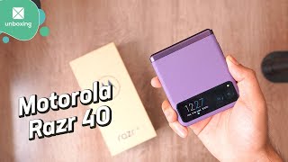 Motorola Razr 40 | Unboxing en español