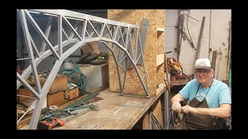 Scratch built 1/4 scale replica of the Soo Line High Bridge #modeltrains #trains #bridge