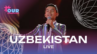 Sherbek Shavkatov – O'zbekiston (Uzbekistan) (LIVE) | Uzbekistan 🇺🇿 | Our Generation 2023