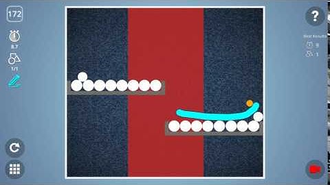 Check out how I solved level 172 in Brain It On! #BrainItOn