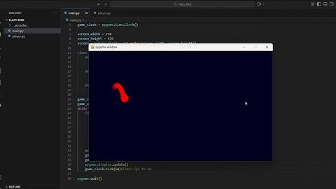 Adding Player | Pygame Flappy Bird ep-2 | No Talk