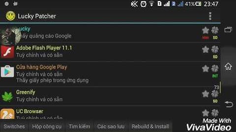 Cách sử dụng lucky patcher