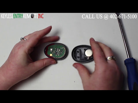 How To Replace A 2002 - 2007 Buick Rendezvous Key Fob Battery