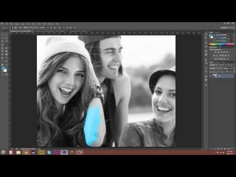 Photoshop CS6 Tutorial - 91 - Grayscale Color Mode