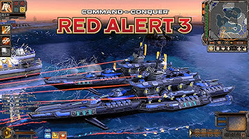 Red Alert 3 Corona MOD Celestial Empire Gameplay in PVE Map | Plan well to Win!