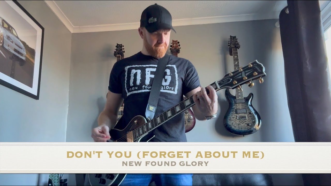 New Found Glory - Don't You (Forget About Me) Guitar Cover with Les Paul Custom)