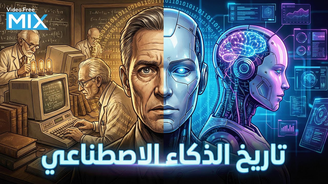 تعرف على 5 حقائق مذهلة عن الذكاء الاصطناعي |من الفكرة إلى الثورة الرقمية – كتاب مسموع