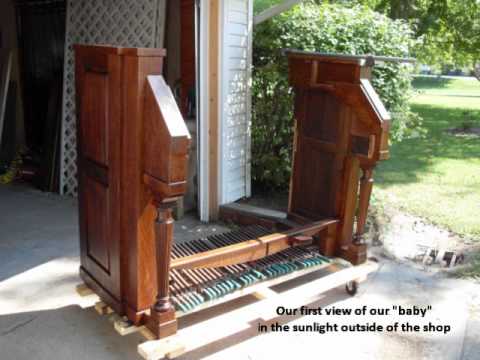 Mason & Hamlin Liszt 2MP Reed Organ Restoration - YouTube