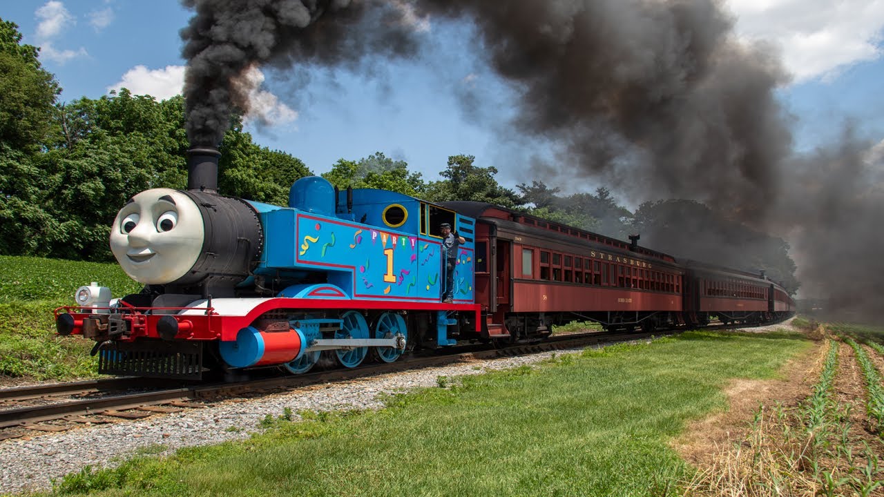 A Day Out With Thomas At The Strasburg Rail Road 2025 (4K)