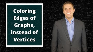 Coloring Edges Of Graphs, Instead Of Vertices