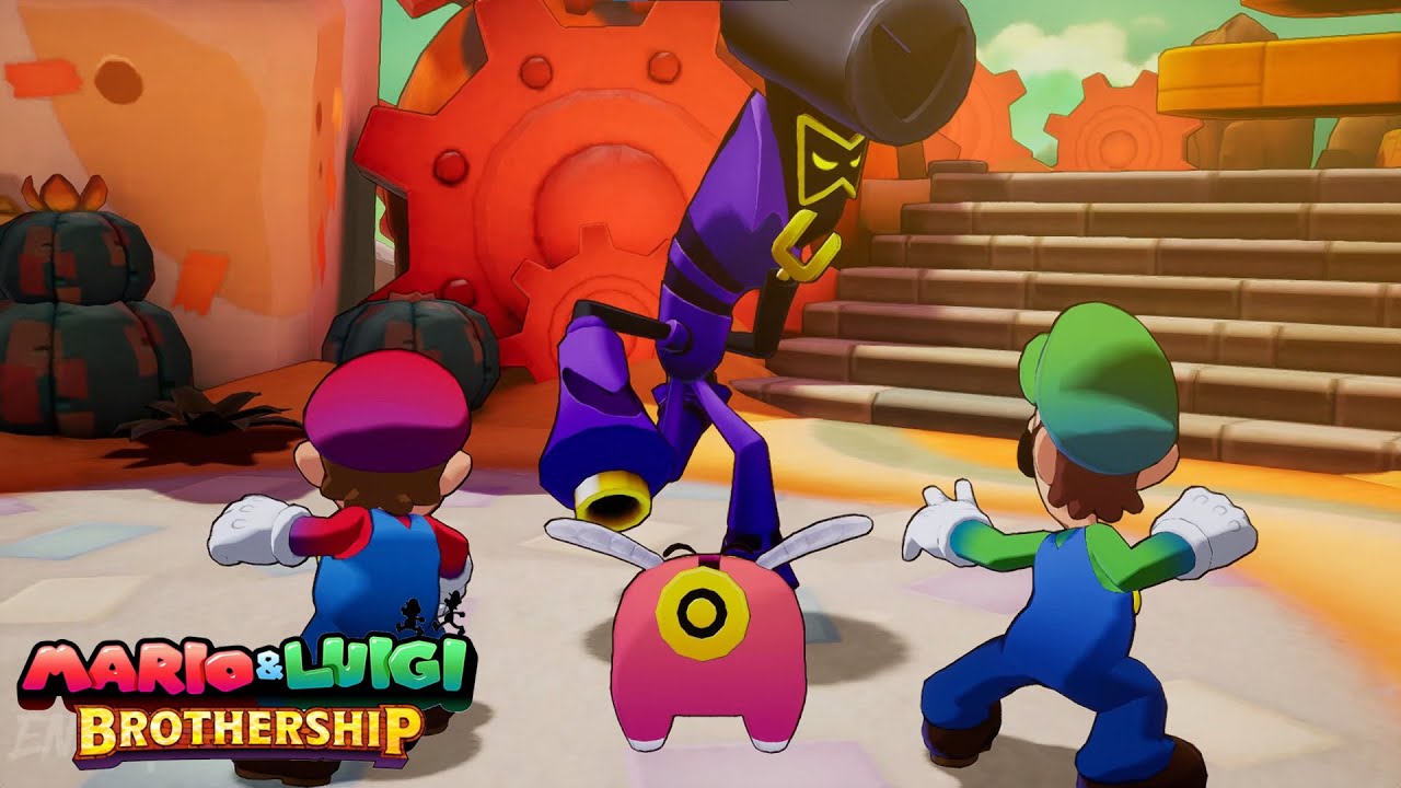 Mario & Luigi Brothership Ten Boss fights (All Fights and Phases) - YouTube