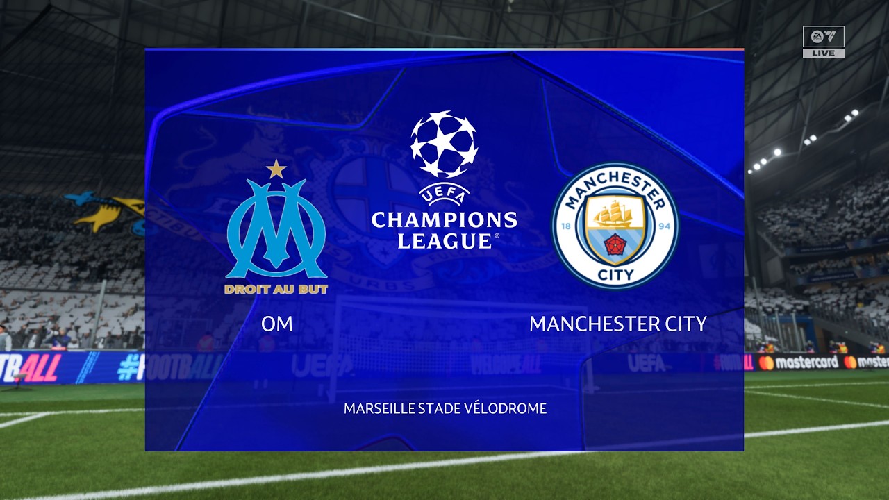 Olympique Marseille VS Manchester City