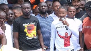 Babu Owino ''PS Raymond Omollo Stop Disrupting Our Rallies''