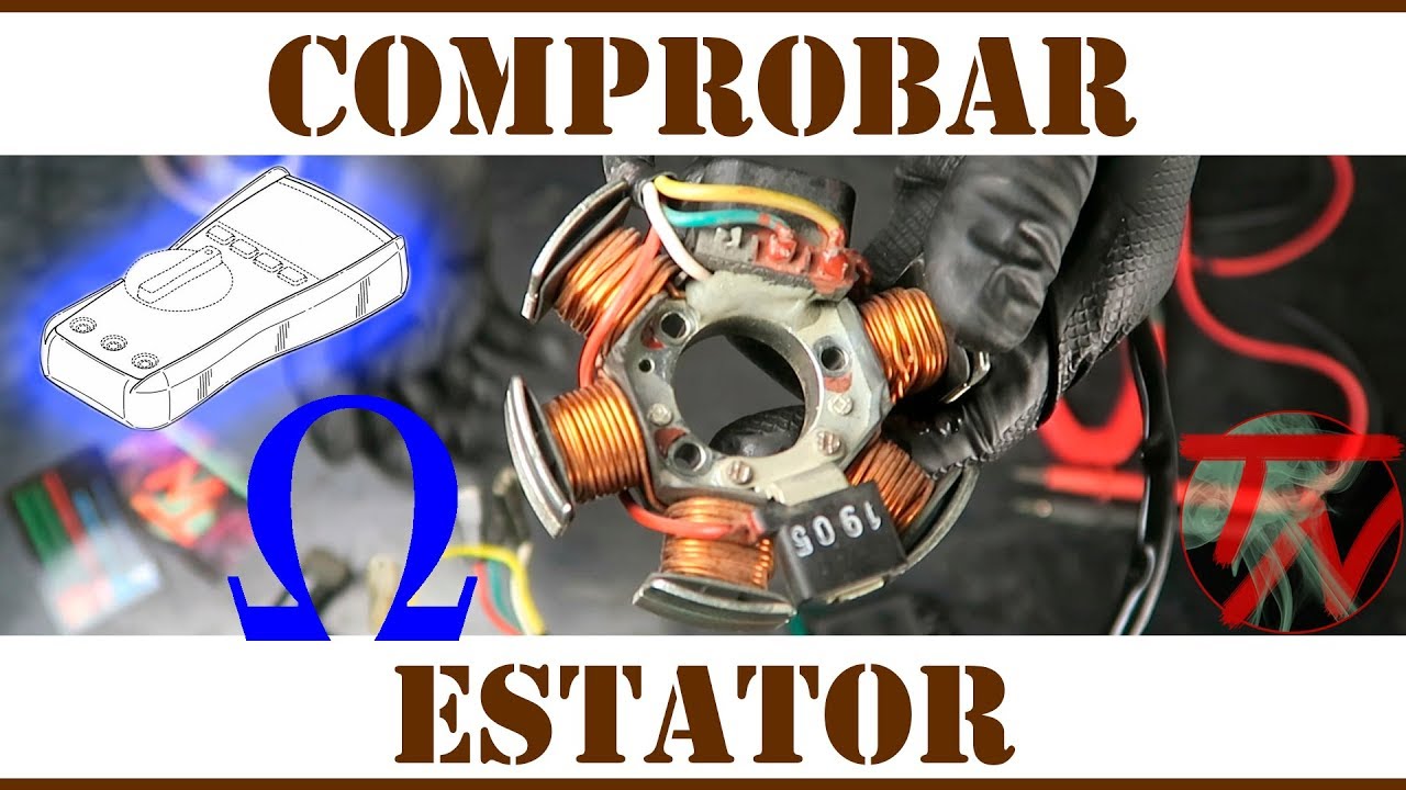 Comprobar ESTATOR medir resistencia STATOR ducati MOTO 🏍⚡ YouTube