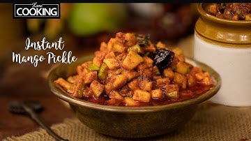 Instant Mango Pickle | How to make pickles | Aam ka achar | Pickle Recipe | Mango Recipes