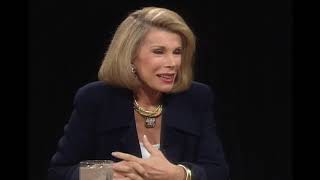 Joan Rivers interview on Charlie Rose (1994)