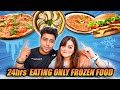 We ate only frozen food for 24 hours  emotional  24 hour food challenge