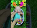 Magic Rainbow Candy Bathtub &amp; M&amp;M's Slime Cutting! Satisfying