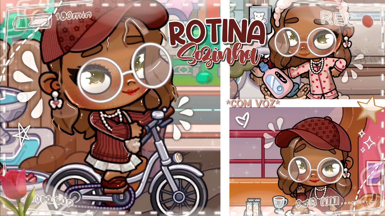 *AESTHETIC* MINHA ROTINA DA MANHÃ NA FOLGA NO AVATAR WORLD!! ☀☕🚲 - *VOICED🎙* || AVATAR WORLD 🌏