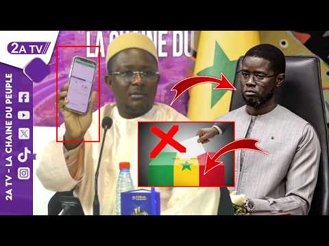 Election yi Dou Am... Cheikh Bara Brandit les Sondages du Président Diomaye sur sa Popularité