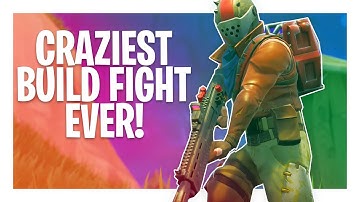 THE CRAZIEST BUILD FIGHT EVER (FORTNITE BATTLE ROYALE GAMEPLAY)