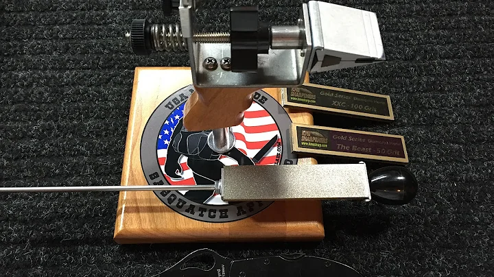 KME Sharpening System - Scratches on the sides of your Blades?? Must Watch.