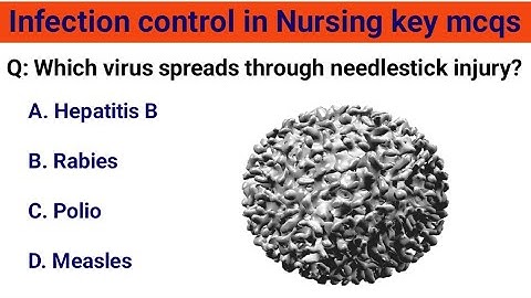 Infection control in Nursing key mcqs |  mcqs on infection control for nurses | Nursing preparation
