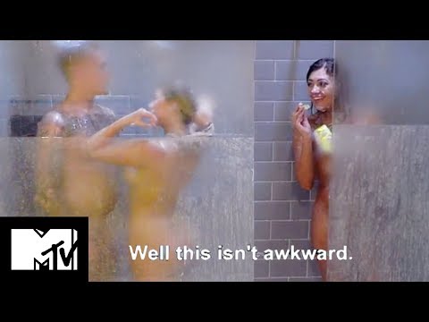 WTF! Abbie C*ck Blocks Chloe And Sam's Naked Shower | Geordie Shore 1605