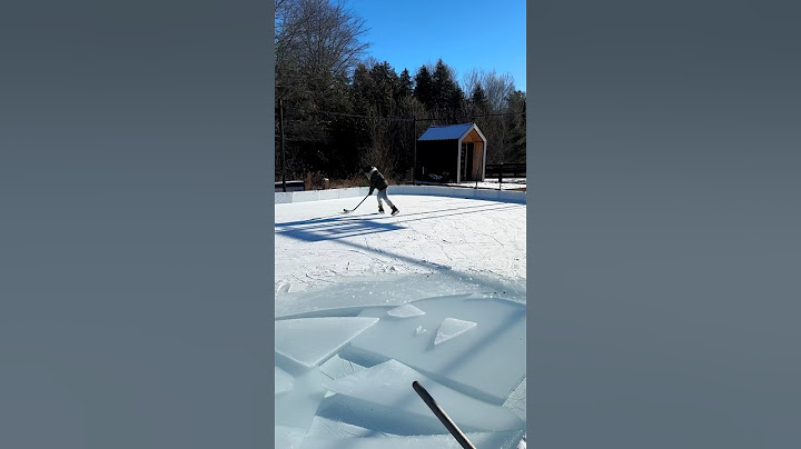 The Rink was ALMOST frozen 😢