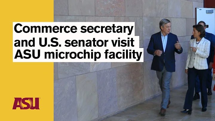 Commerce secretary and U.S. senator visit ASU micr...