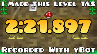 [yBot TAS] I Made This Level by npesta in 2:21.897 (Geometry Dash 2.2)