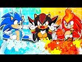 Sonic The Hedgehog 3 Animation //Hot vs Cold: Would Sonic Rather Hot or Cold Water?! | KoKo Channel