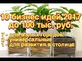 Бизнес идеи топ 10